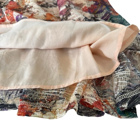 ANTHROPOLOGIE MAEVE MACKENZIE FLORAL FIT AND FLARE LACE DRESS SIZE 2 - Picture 10 of 16